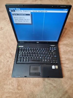 HP Compaq Nx6310 Laptop 15" Intel T2300 1.66GHz For Parts Read Description  - Image 1 of 4