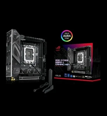 ASUS ROG STRIX B860-I GAMING WIFI B860 LGA 1851 mITX Mini-ITX motherboard, Intel - Image 1 of 4