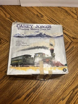 Juego de tren occidental silbante Casey Jones juguetes modernos raros años 60 vintage  Foto 1 de 4