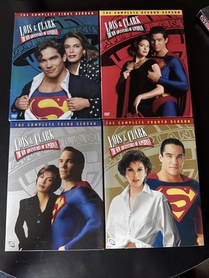 Lois & Clark The New Adventures of Superman Complete Series Seasons 1-4 DVD Lot - Image 1 of 4