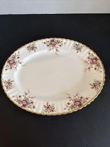 "Plato ovalado Royal Albert Cottage Garden 13"" plato para servir hueso China Inglaterra" - Imagen 1 de 5