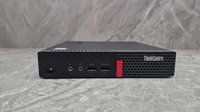 Lenovo ThinkCentre M710q USFF Core i7-7400T 8GB RAM 256GB SSD 2xDP Win 10 - Image 1 of 4
