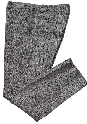 New w/o Tag Calvin Klein Dress Pants Womens Size 10 Stretch Black/White Print - Image 1 of 4