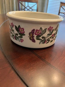 Portmeirion-Botanic Garden Sovereign Runde Kasserolle-Souffle-Gemüse-Trommel 7 Zoll - Bild 1 von 3