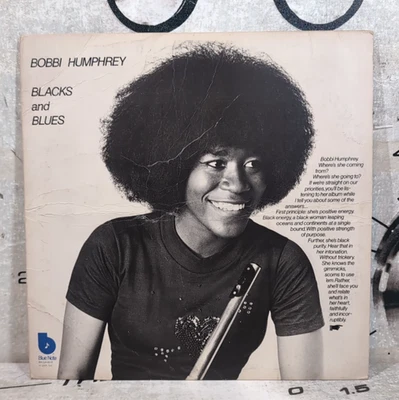 Bobbi Humphrey 'BLACKS and Blues' 1974 Blue Note Records BN-LA142-G TML Vinyl LP - Image 1 of 4