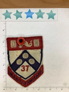 VINTAGE UNIVERSITY OF PENNSYLVANIA JACKE AUFNÄHER - Bild 1 von 2