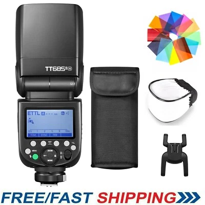 Godox TT685N II TT685II-N 2.4G TTL Wireless Flash Speedlite For Nikon Camera - Image 1 of 4