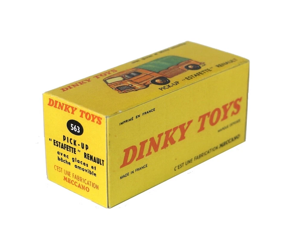 Dinky Toys boîte repro 563 renault estafette pick up - Photo 1/1