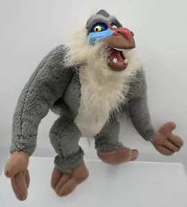 Disney The Lion King Rafiki 7” Plush Mattel W/ Vinyl Face 1994 Vintage - Picture 1 of 8