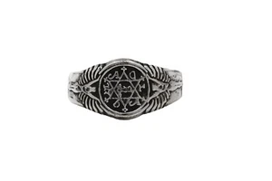 King Solomon Seal  Ring Sterling Silver 925  - Picture 1 of 5