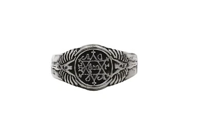 King Solomon Seal  Ring Sterling Silver 925  - Image 1 of 4