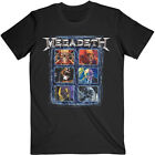 Megadeth Vic Head Grid Black T-Shirt NEW OFFICIAL