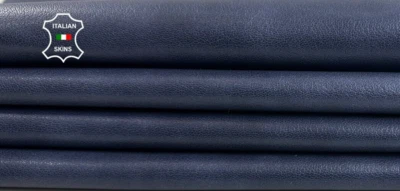 PURPLE PEARLIZED DISTRESSED ROUGH Thick Goat Leather 2 skins 10+sqf 1.1mm# C3919 - Image 1 of 4