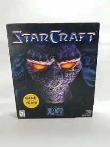NUEVO JUEGO DE PC StarCraft (Windows 1998 95) CAJA GRANDE De Colección SELLADO DE FÁBRICA RARO DE COLECCIÓN - Imagen 1 de 19