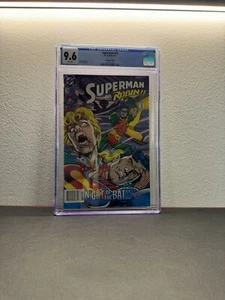 Superman and Robin #70 - Dan Jurgens - 1992 - CGC 9.6 NEWSSTAND! - Picture 1 of 2