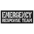 4x10 emergency response team ERT high visibility reflective plate carrier patch
