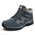 Mens Womens Fur Lining High Top  Ankle Boots casual Hiking Shoes #2