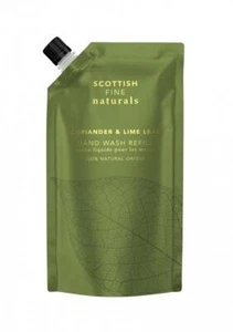 Scottish Fine Soaps Naturals Corriander & Lime Hand Wash Refill Pouch 600ml - Picture 1 of 3