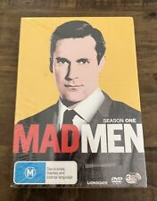Mad Men : Season 1 One (DVD, 2008) PAL Region 4 New And Sealed Free Postage