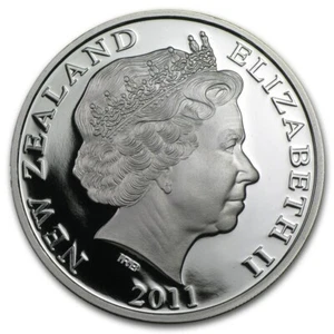 2017 -Queen Elizabeth II Platinum Wedding Anniversary- 1oz Silver Proof Coin - Picture 1 of 1