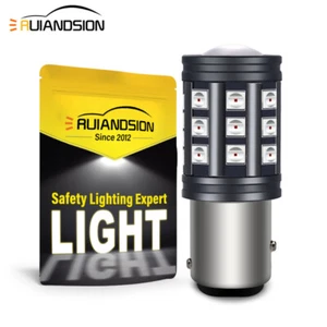 Ruiandsion BAY15D BAZ15D LED Feux Arrière De Voiture Ampoule Clignotant 12V 2pcs - Imagen 1 de 9