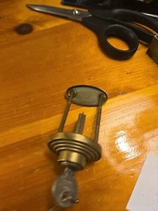 Vintage Door Lock With Keys - Picture 1 of 9