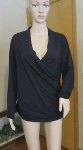 Women's Standard James Perse black long sleeve shirt blouse size 3 new NWT $165 - Picture 1 of 7