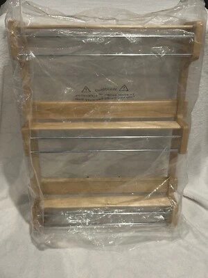 21 in Cabinet Door mount Wood 3-Shelf Spice Rack - Image 1 of 4