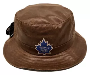 Zephyr NHL Toronto Maple Leafs RARE "Bucket" Short Brim Bucket Hat BRAND NWT - Picture 1 of 5