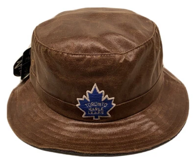 Zephyr NHL Toronto Maple Leafs RARE "Bucket" Short Brim Bucket Hat BRAND NWT - Image 1 of 4