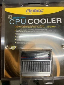Antec Solution Plus CPU cooler Cooling Fan 370 FC-PGA & AMD - Picture 1 of 2