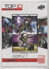 2018-19 Upper Deck Marvel Annual Top 10 Heroes Rogue #TH8 5x8