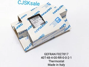 GEFRAN F027817 40T-48-4-00-RR-0-0-2-1  Thermostat  Made In Italy  (NEW) - Picture 1 of 7
