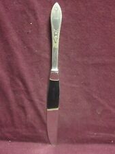 Sterling Handle STIEFF LADY CLAIRE MODERN BLADE KNIFE 9  " no monogram