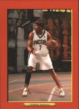 2006-07 Topps Turkey Red Red Indiana Pacers Basketball Card #90 Jermaine O'Neal