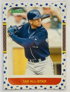 2021 Donruss Retro Independence Day With Name Variation #253 Alex Rodriguez