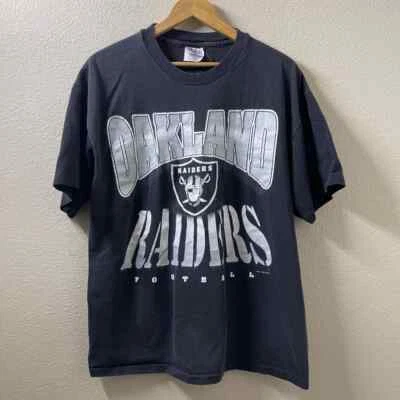 1995 NFL Oakland Raiders NFL Champions Logo T shirt Heavy Cotton - Image 1 of 4