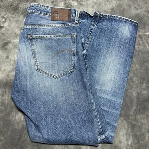 G-Star Raw 3301 Deconstructed Slim Straight Jeans Men’s 36x32 - Picture 1 of 5