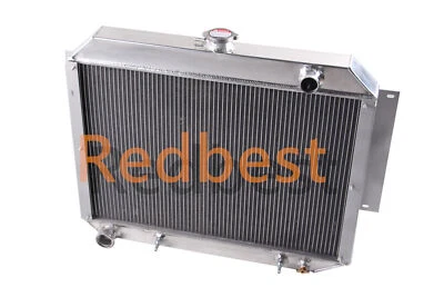 Radiador de aluminio de 3 filas para Chrysler NewPort Imperial 300 1966 1967 1968 1969 70 Foto 1 de 4
