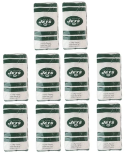 NY Jets Facial Tissues - 10 Packets - Great for Keeping in your Bag for Travel - Picture 1 of 1