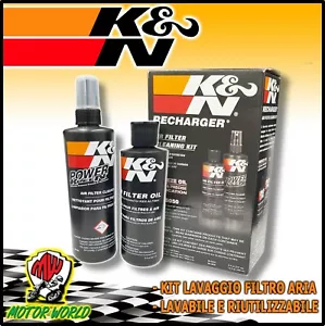 Kit de Limpieza Filtro Aire Sport Deportivo Kn K&n Detergente Aceite Moto Coche - Imagen 1 de 1