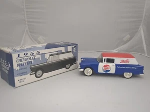 Vintage Liberty Classics 1955 Chevrolet Delivery Die Cast Model/Bank - PEPSI - Picture 1 of 4