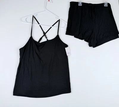 Camiseta sin mangas y pantalones cortos de punto Auden Could talla GRANDE Foto 1 de 4