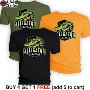 Camiseta Alligator Alcatraz Propia Patrulla Fronteriza Prisión Hielo Política BAA06 - Imagen 1 de 20