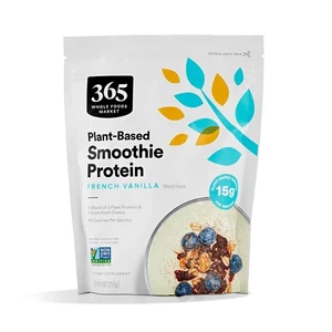 365 by Whole Foods Market, Protein Plantpowder Smoothie French Vanilla, 9 Ounce - Picture 1 of 2
