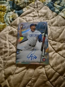 2020 Topps Finest-Adbert Alzolay RC #FA-AAL-Auto - Picture 1 of 2