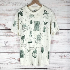 Vintage 1994 Relevant Products Shirt Herren L Single Stitch AOP Travel 90s - Bild 1 von 8