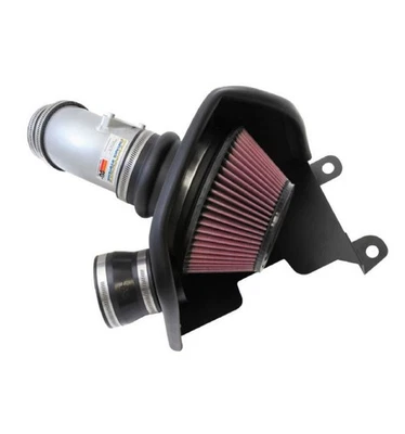 K&N 69-1019TS Round Performance Air Intake Kit w/ Filter for Civic Si/ILX 2.4L - Image 1 of 4