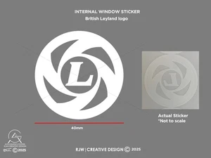 Pegatina para ventana con logotipo de British Leyland - Imagen 1 de 1