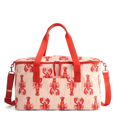 Vera Bradley Lighten Up Cooler Bag Tote ~ Lobster Clause ~ Collapsible-NWT - Image 1 of 4